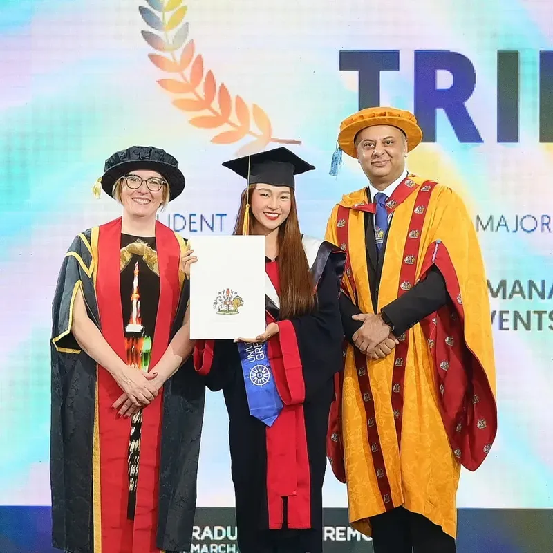 Tam Triều Dâng luôn nỗ lực theo đuổi con đường học vấn