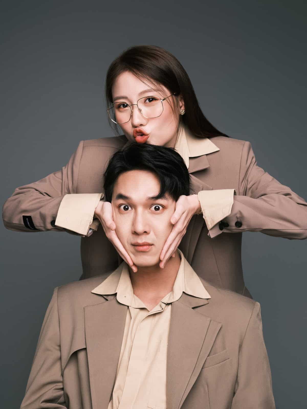 Song Luân - Uyển Ân "Nhà bà Nữ" khoe ảnh tình tứ dịp Valentine