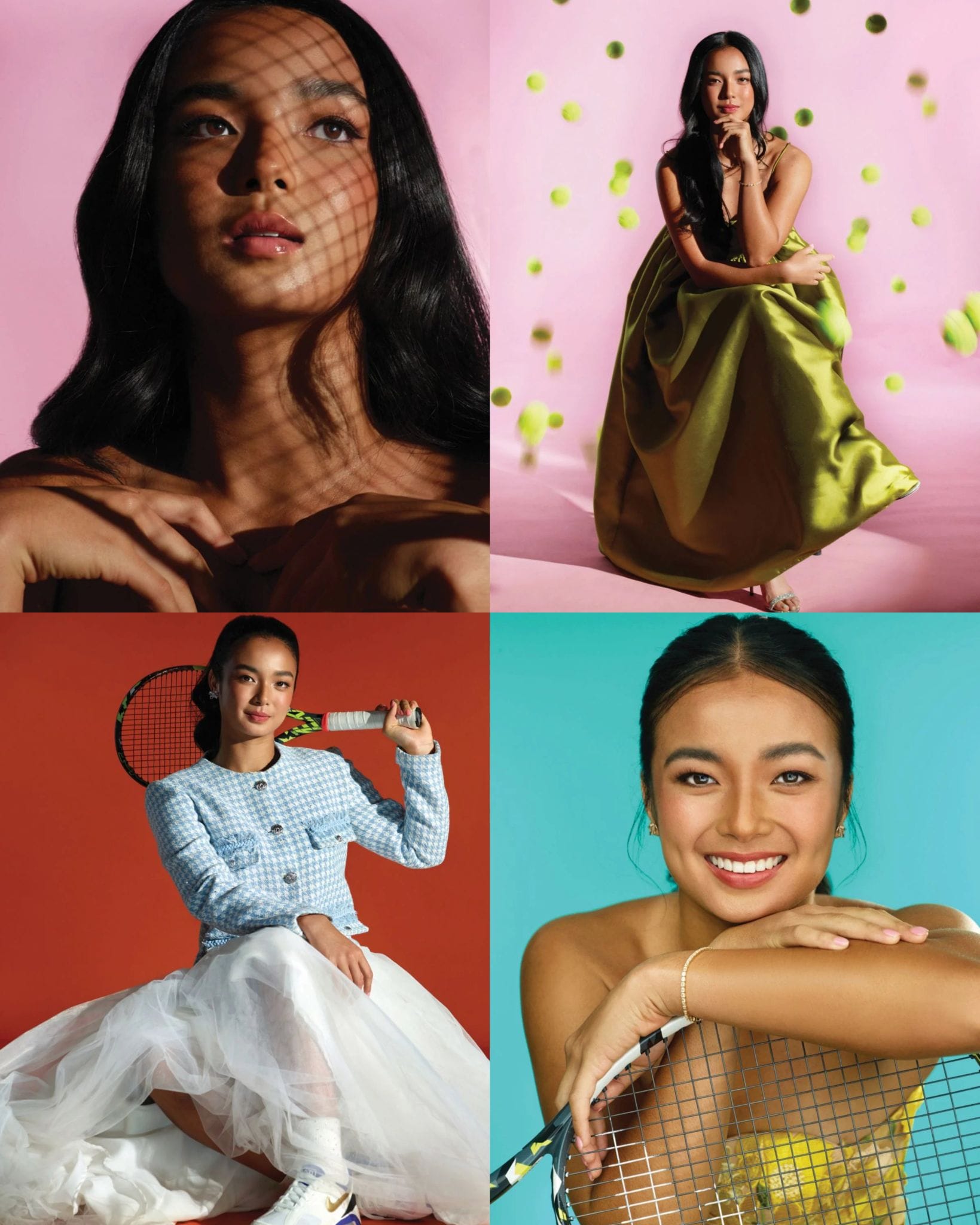 Ảnh Alexandra Eala - Nhan sắc mỹ nhân quần vợt là học trò của Rafael Nadal, người cầm cờ cho đoàn Philippines tại SEA Games 2025