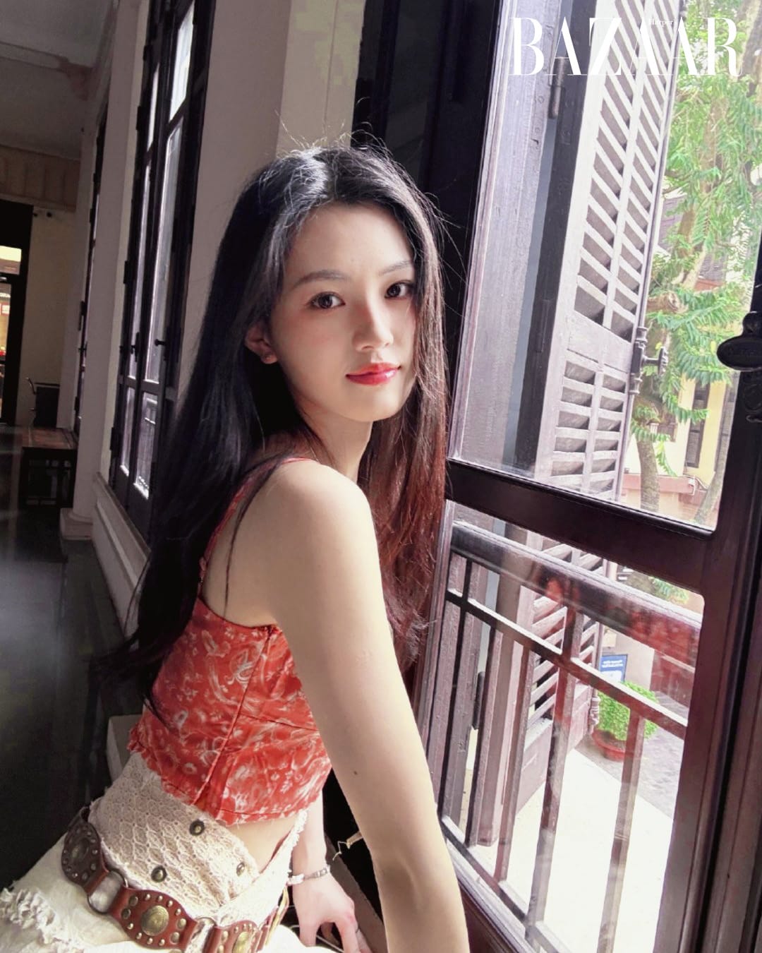 Ảnh Thẩm Vũ Khiết - Nữ phụ Triều Tuyết Lục, Thẩm Vũ Khiết, đi chơi Bảo tàng Mỹ thuật Việt Nam | Harper's Bazaar Việt Nam